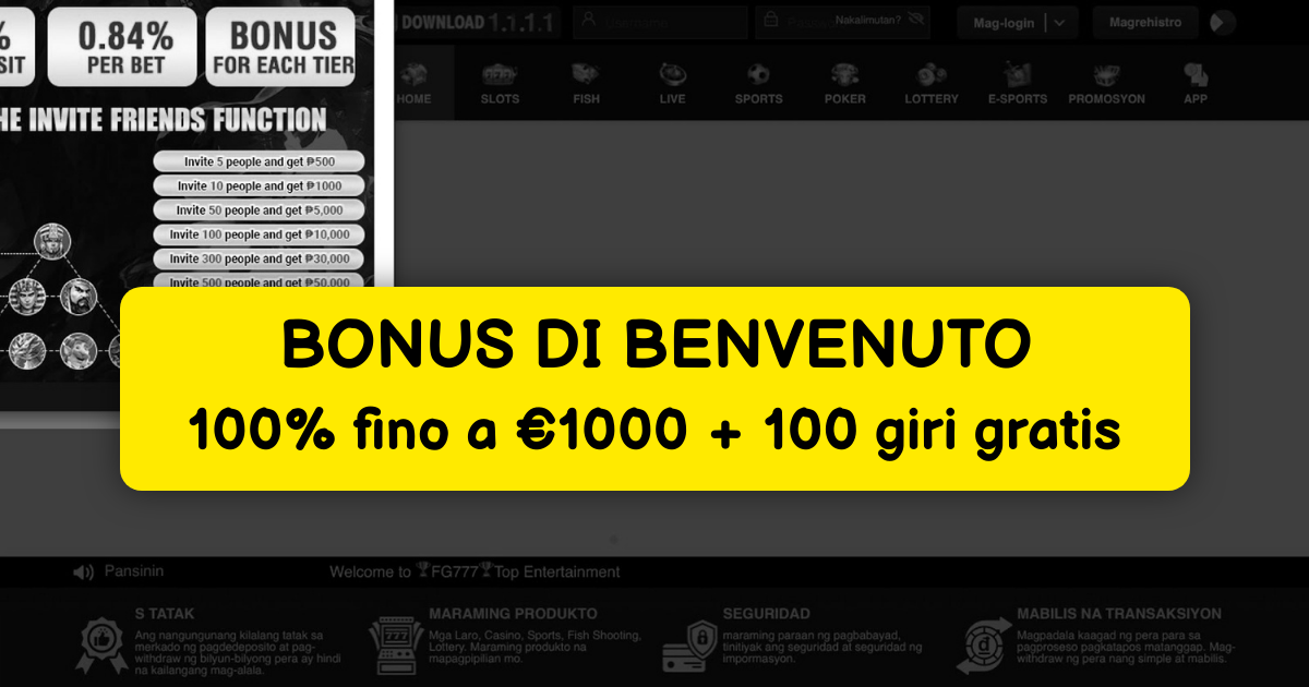FG777 Casino Italia
