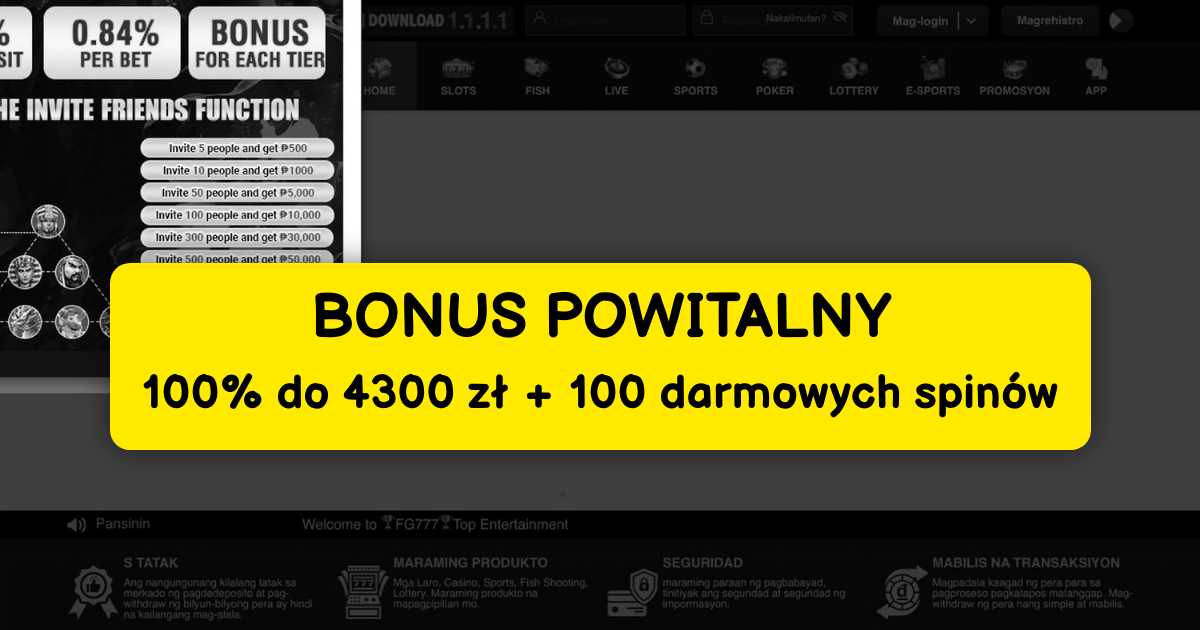 FG777 Casino Polska