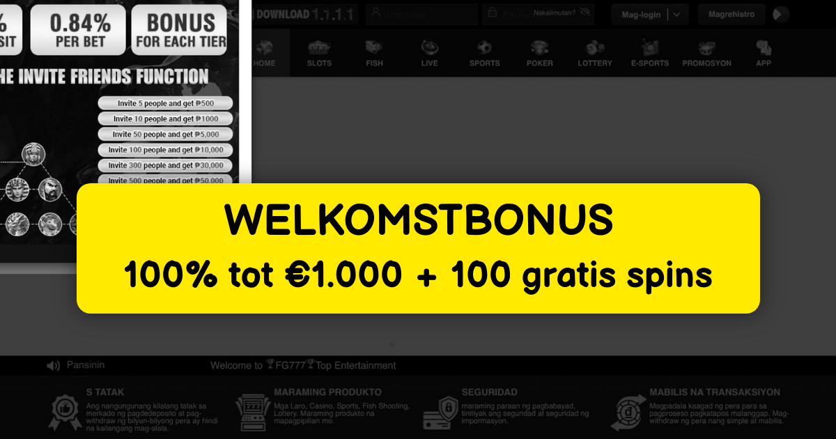 FG777 Casino Nederland