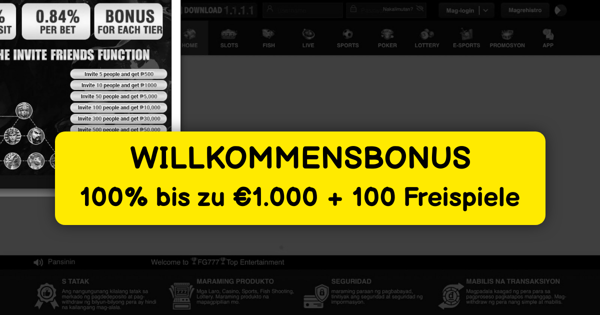 FG777 Casino Österreich